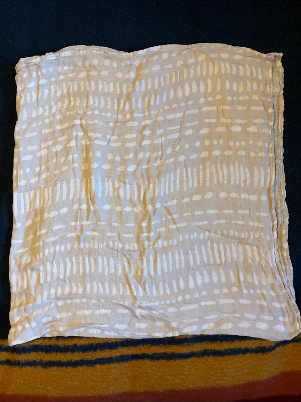 LouLou Lollipop Light Beige Muslin Swaddler